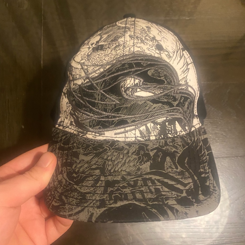Tony Hawk Black and Red Logo Cap
